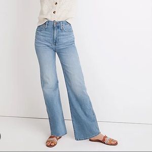 Madewell High Rise Flare Jeans